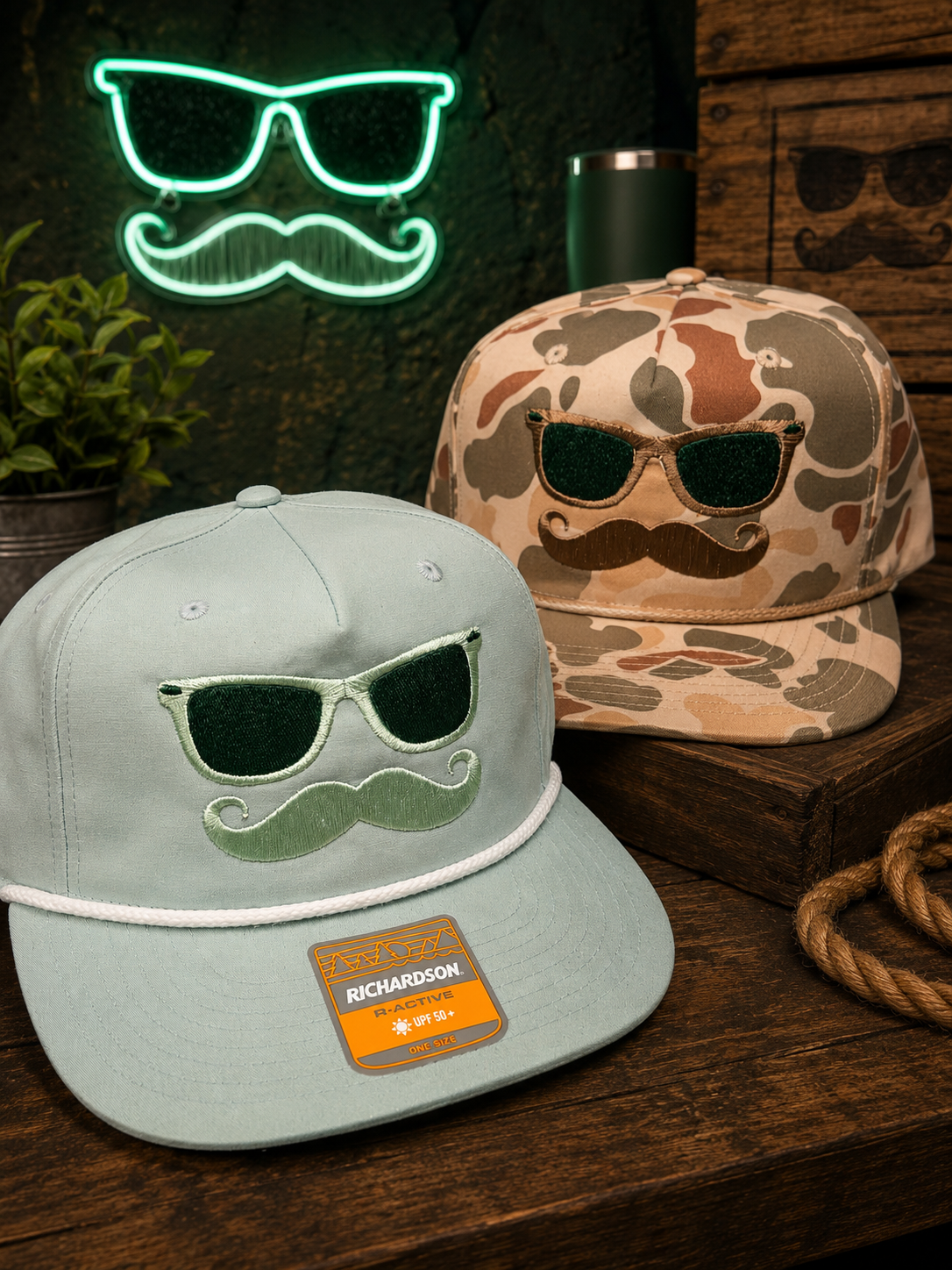 The Local Gramps Hat | Richardson 256 Embroidered Rope Cap