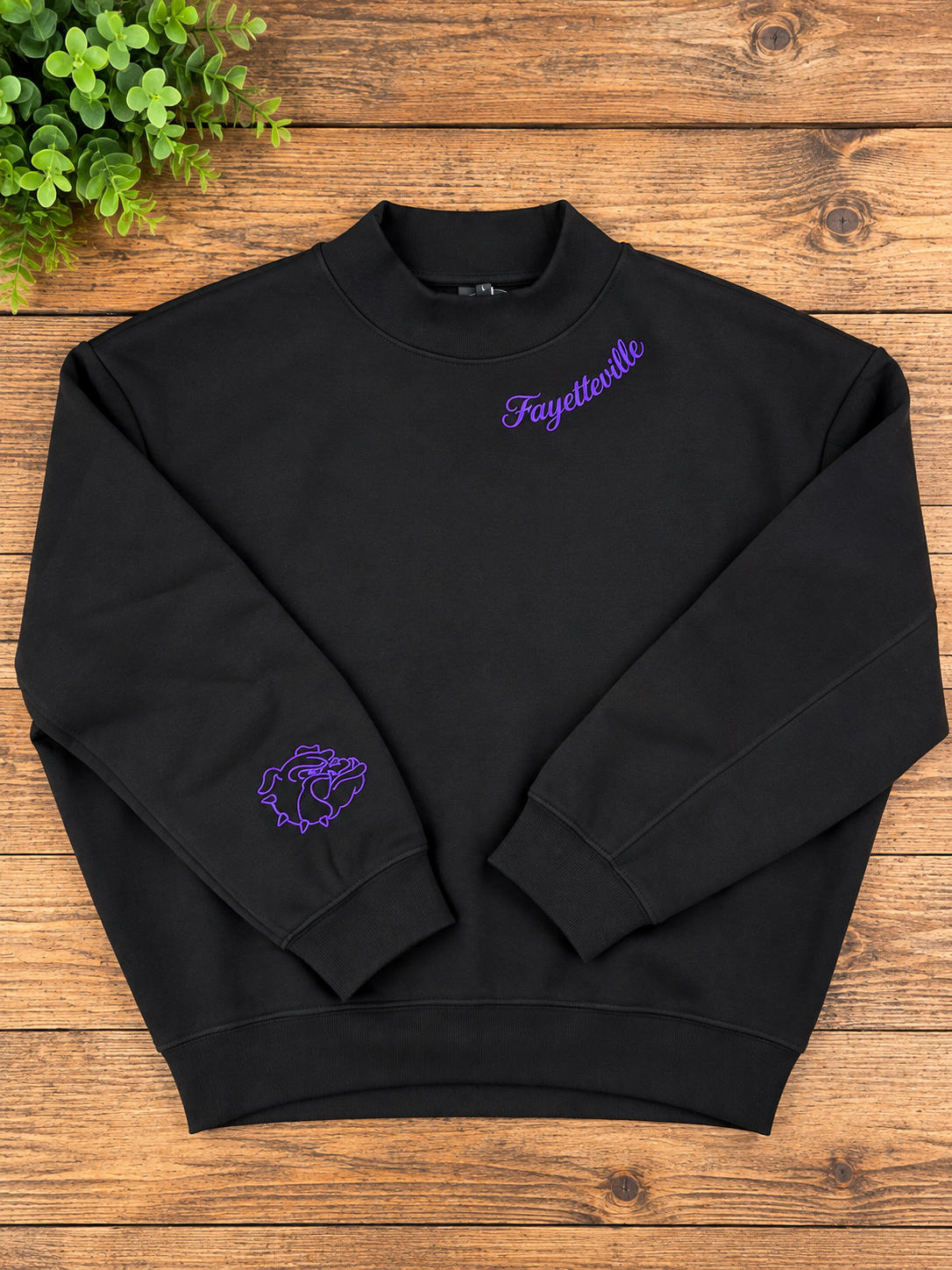 Fayetteville Bulldogs Mockneck Sweatshirt