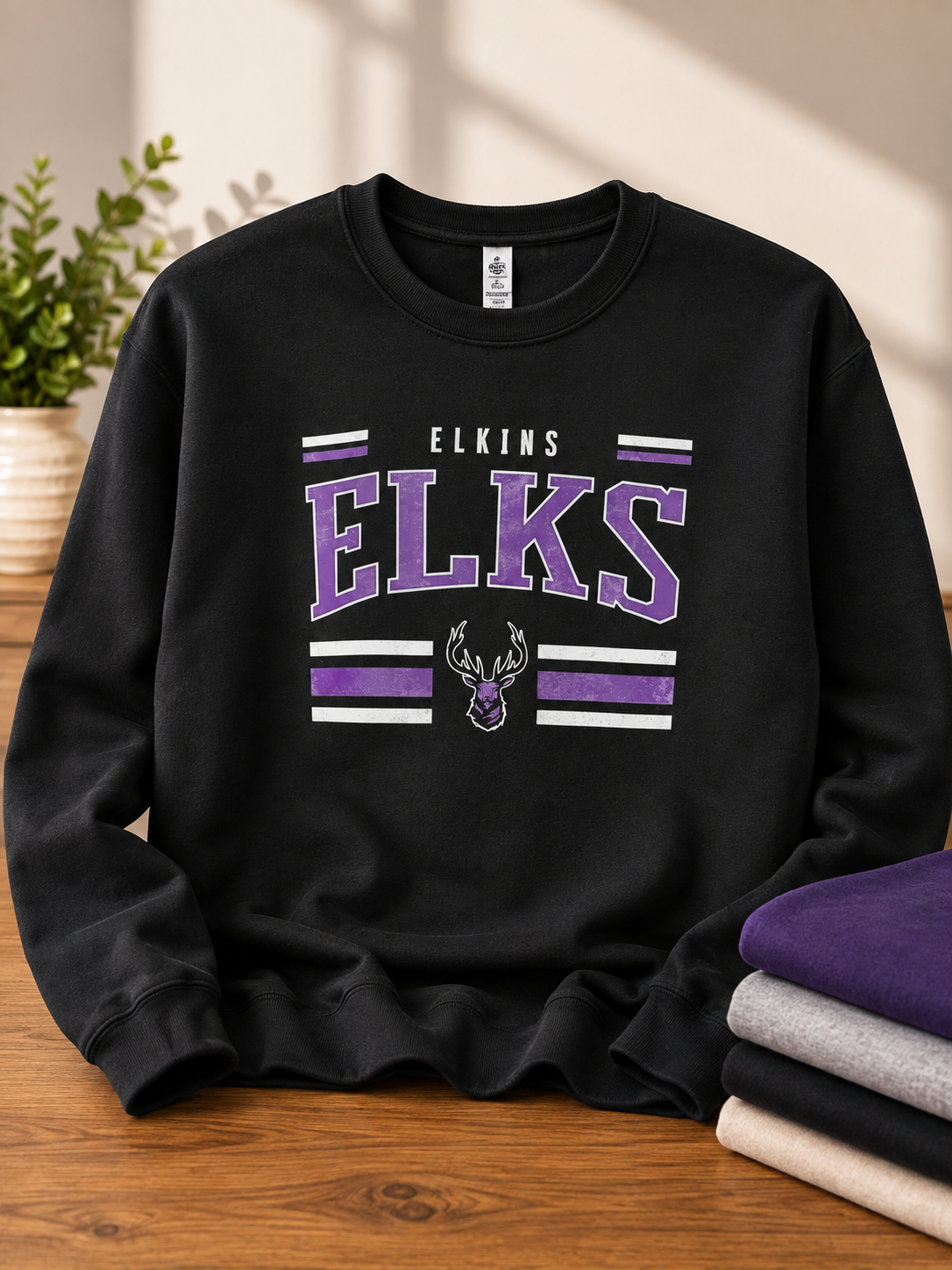 Elkins Elks Crew Neck Sweatshirt