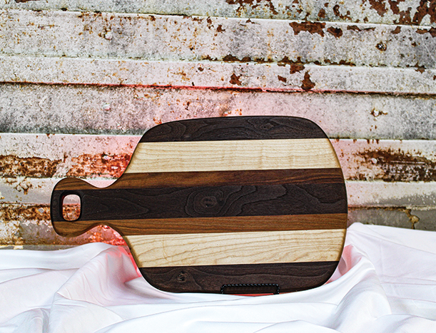 Hand made cutting board