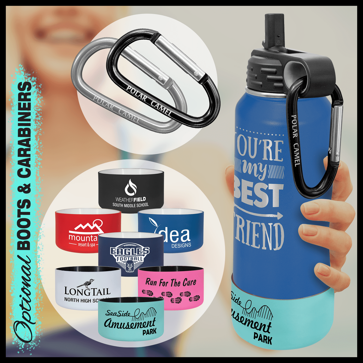 Lasered Water Flask