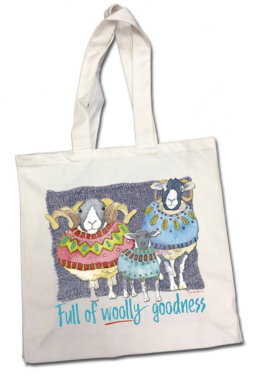 Full of Woolly Goodness Cotton Canvas Bag
