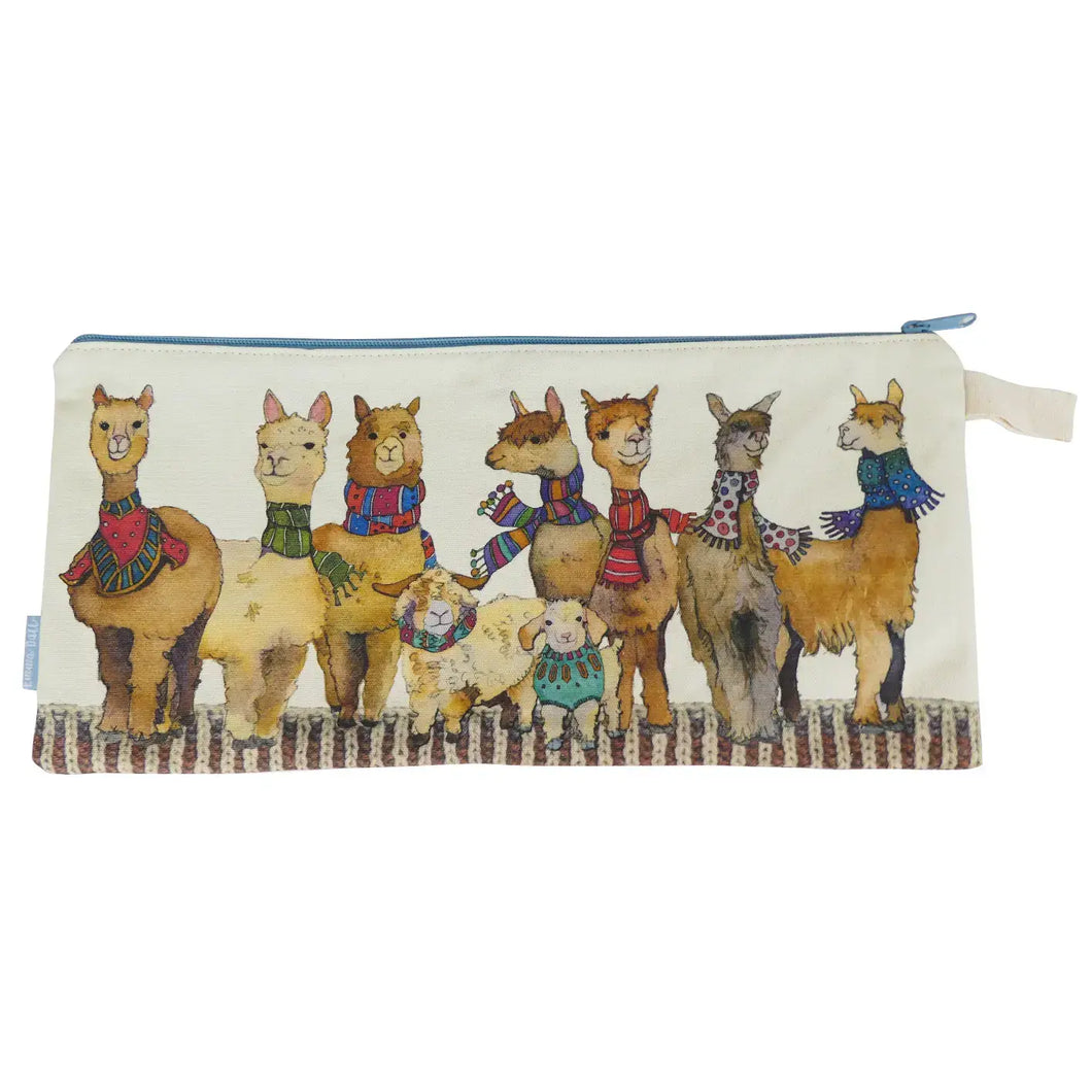 Alpaca and Friends Long Project Bag