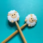 Kawaii White Sheep Wool Cute Animal Silicone Gift