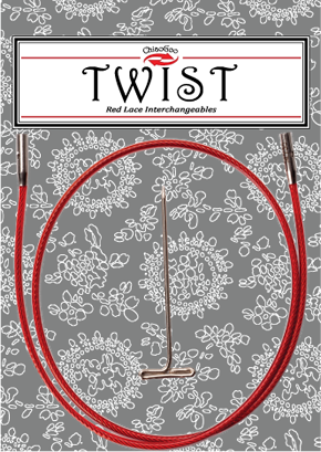 ChaioGoo -Interchangeable Twist Red Cord