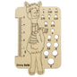 Alpaca Wooden Needle Gauge