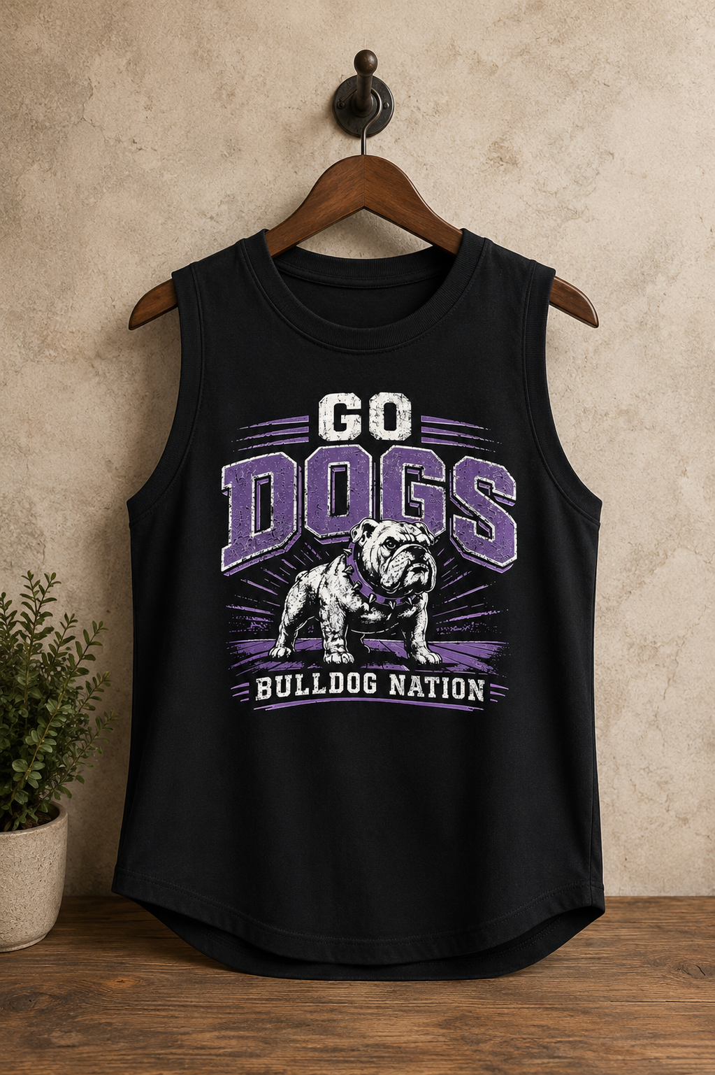 Fayetteville Bulldogs “Go Dogs” Women’s Tank