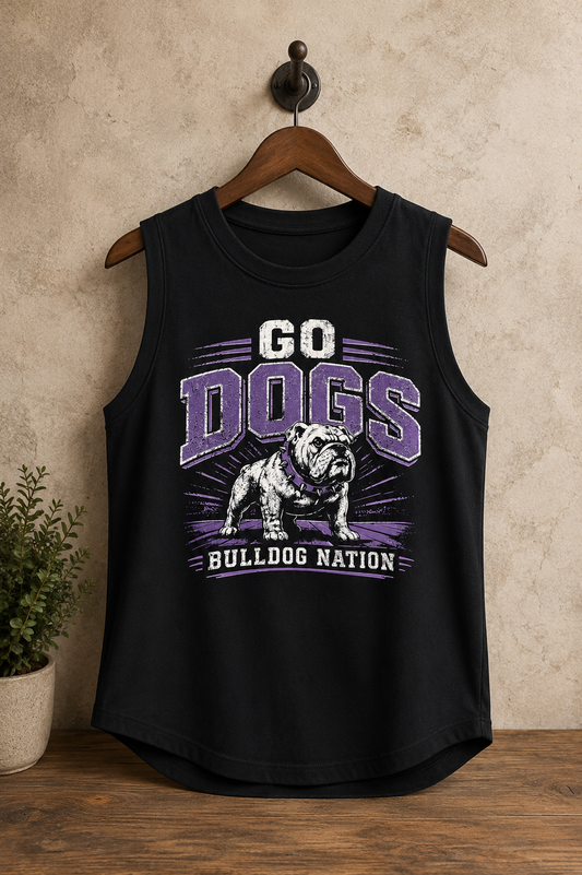 Fayetteville Bulldogs “Go Dogs” Women’s Tank