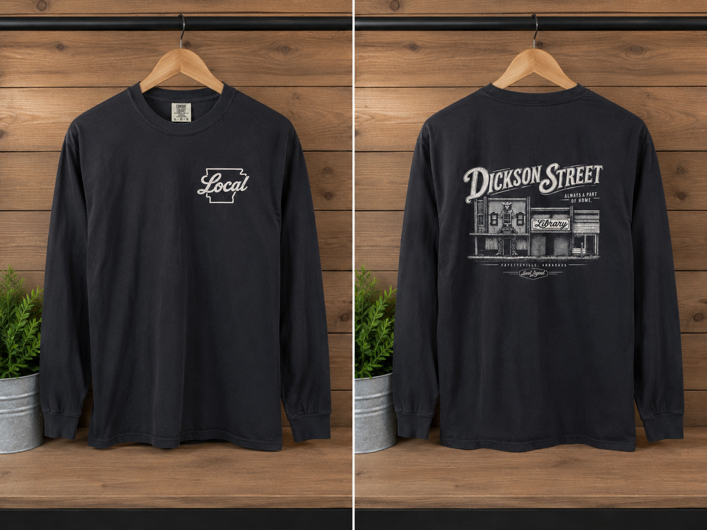 Old Dickson Street T-Shirt | Local Legend | Fayetteville, Arkansas