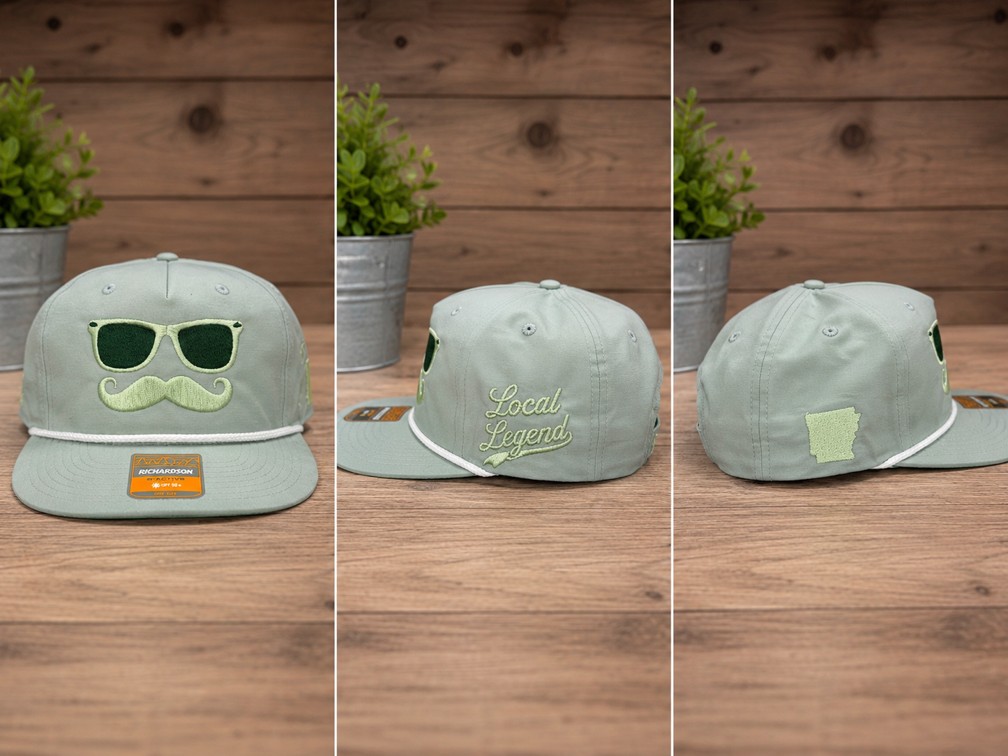 The Local Gramps Hat | Richardson 256 Embroidered Rope Cap