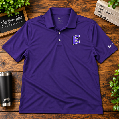 Elkins E embroidered Nike Polo