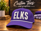 Elkins Elks Puff Chain Stitch Hat