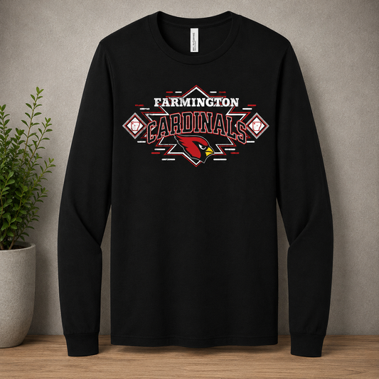 Farmington Cardinals Long Sleeve Tee
