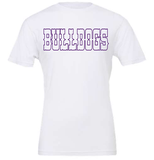 Fayetteville Bulldogs Wild West Tee