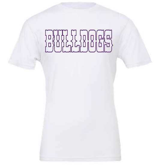 Fayetteville Bulldogs Wild West Tee