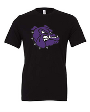 Load image into Gallery viewer, Fayetteville Bulldogs purple mascot
