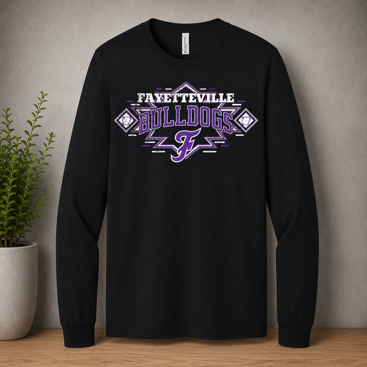 Fayetteville Bulldogs Long Sleeve Tee