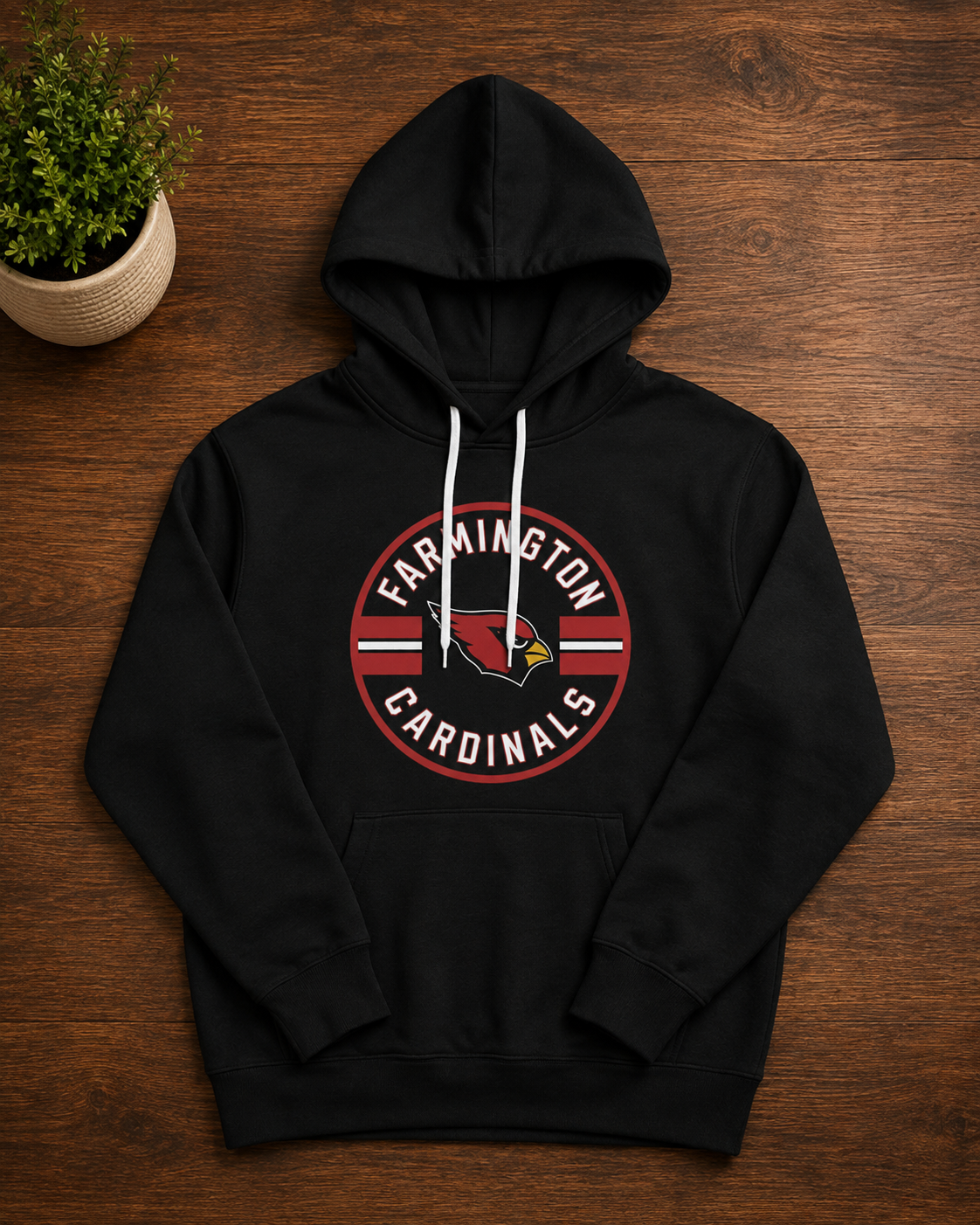 Farmington Cardinals Pullover hooded sweatshirt