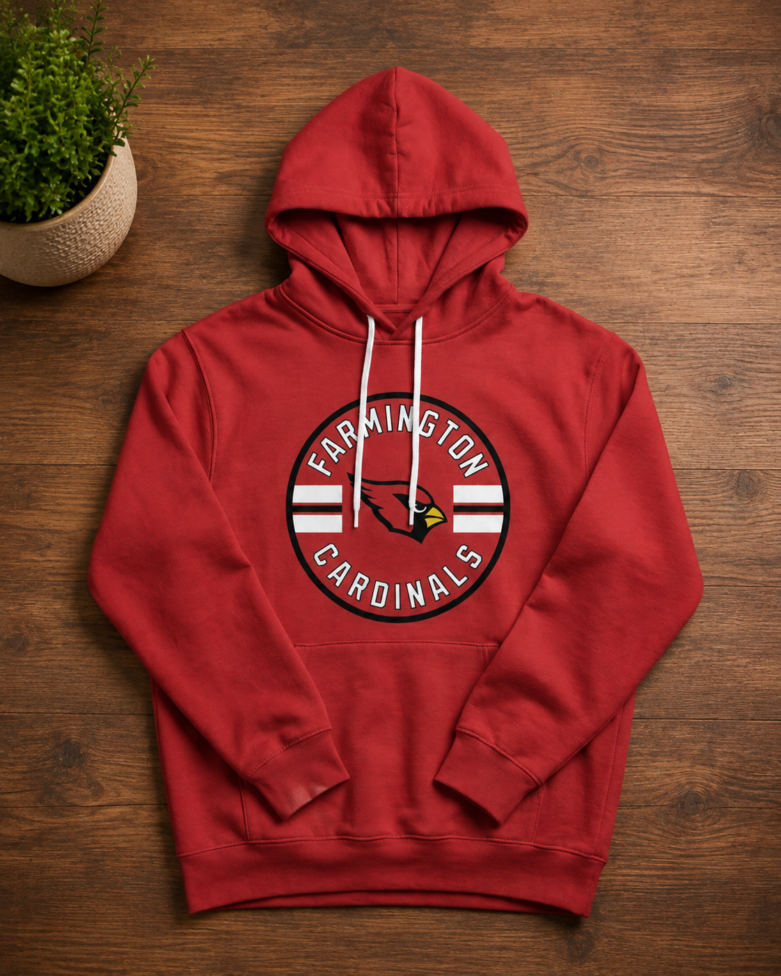 Farmington Cardinals Pullover hooded sweatshirt
