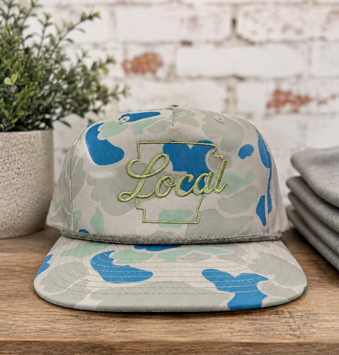 The Local Gramps Hat | Saltwater Duck Camo embroidered