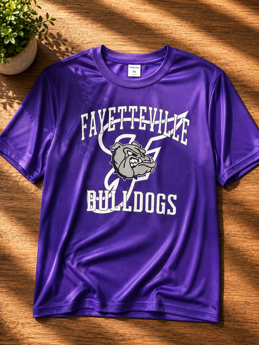 Fayetteville Bulldogs Performance Tee