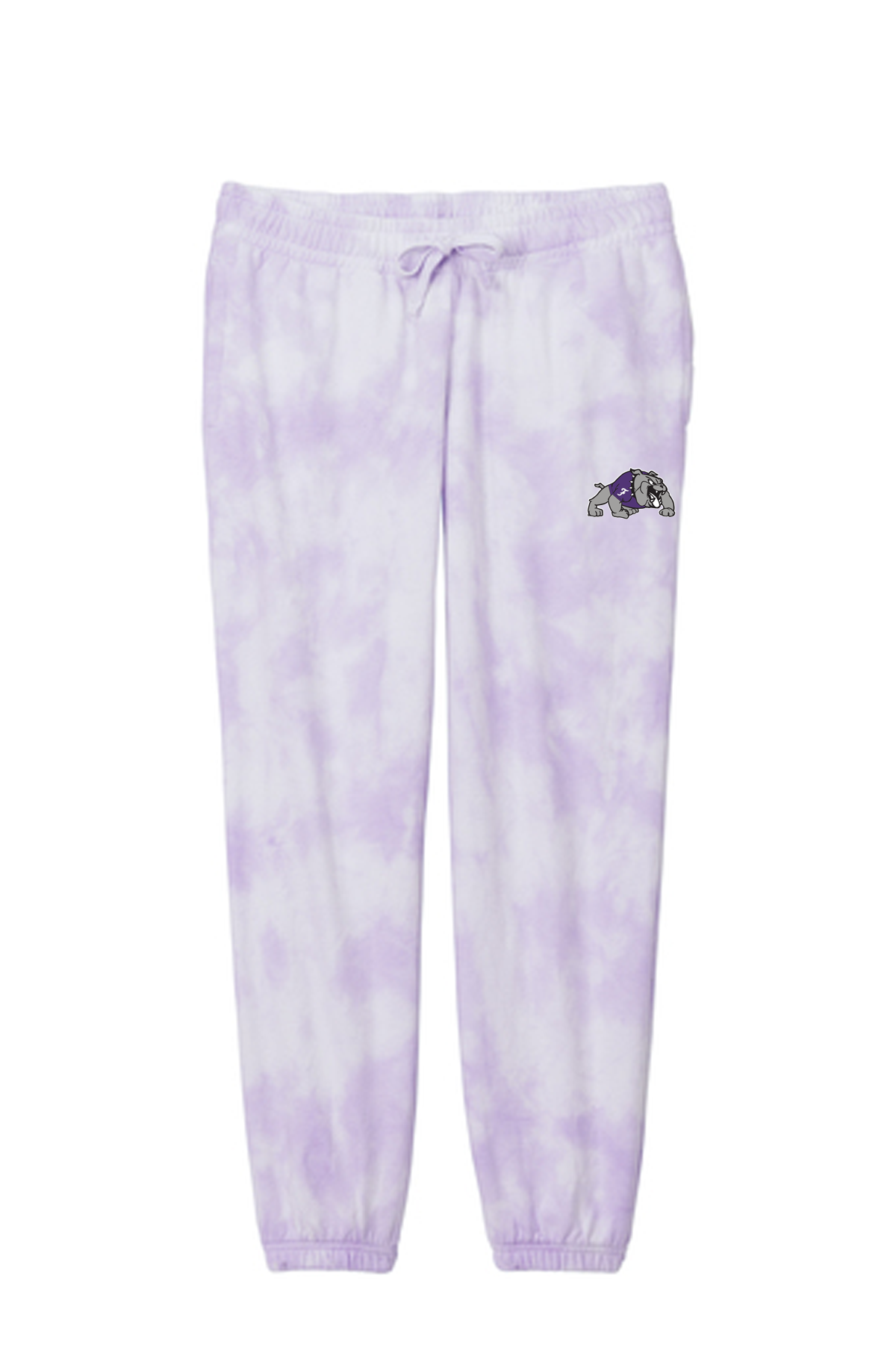 FAYETTEVILLE BULLDOGS _ Ladies Beach Wash® Cloud Tie-Dye Fleece Sweatshirt and Sweatpant