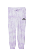 Load image into Gallery viewer, FAYETTEVILLE BULLDOGS _ Ladies Beach Wash® Cloud Tie-Dye Fleece Sweatshirt and Sweatpant
