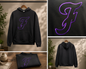 Fayetteville Bulldogs Premium Embroidered Hoodie – Satin Stitch F