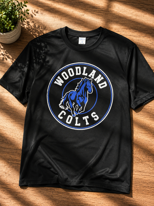 Woodland Colts Performance Tee