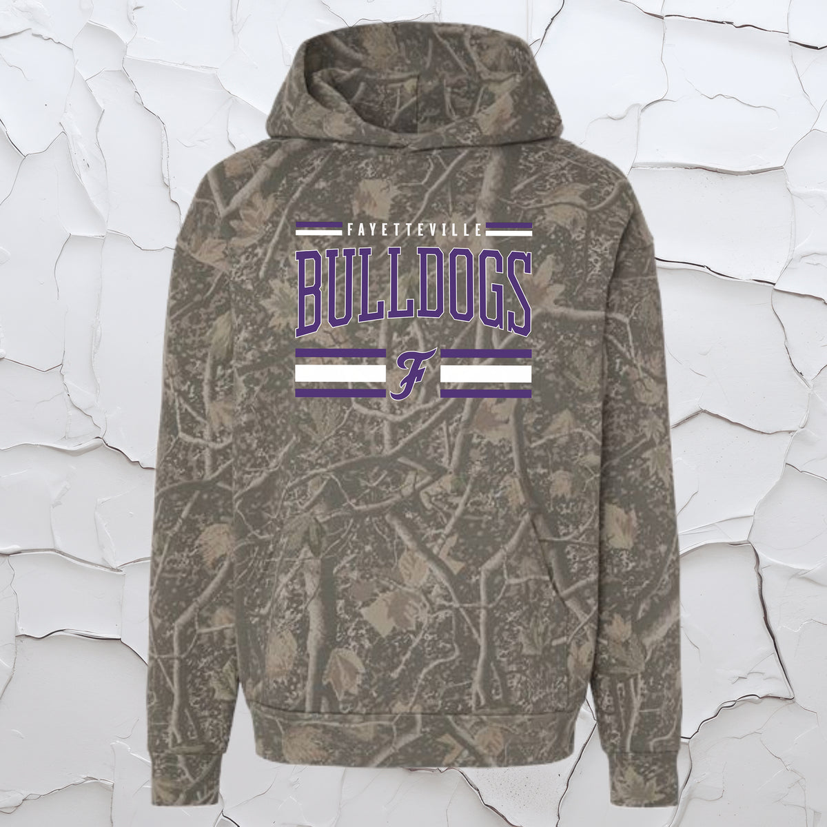 Fayetteville Bulldogs Independent Camo Hoodie