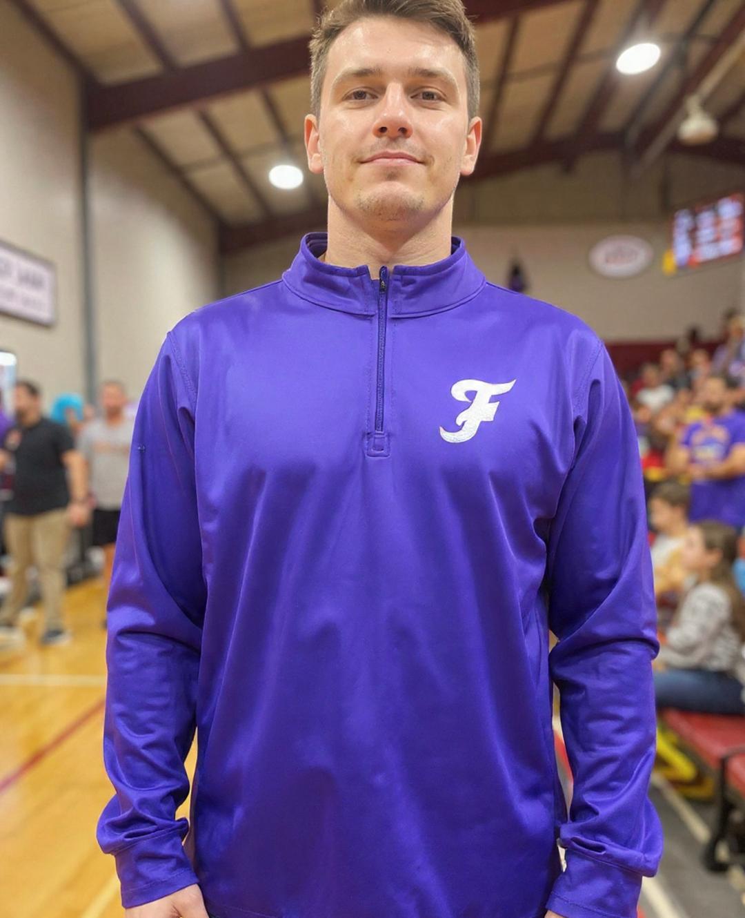 1/4 Zip Fayetteville Bulldog Performance pullover