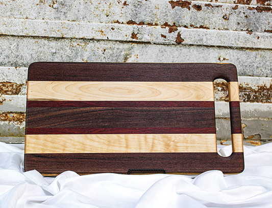 Hand made cutting board