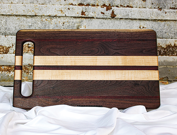 Hand made cutting board