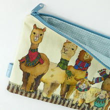 Load image into Gallery viewer, Alpaca and Friends Long Project Bag
