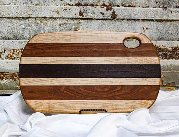 Hand made cutting board