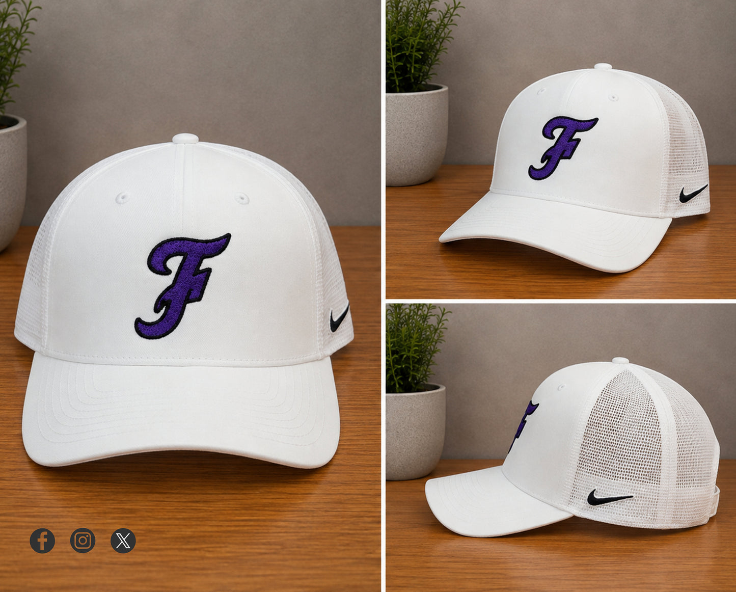 Fayetteville Flying F – Nike 5-Panel Performance Cap