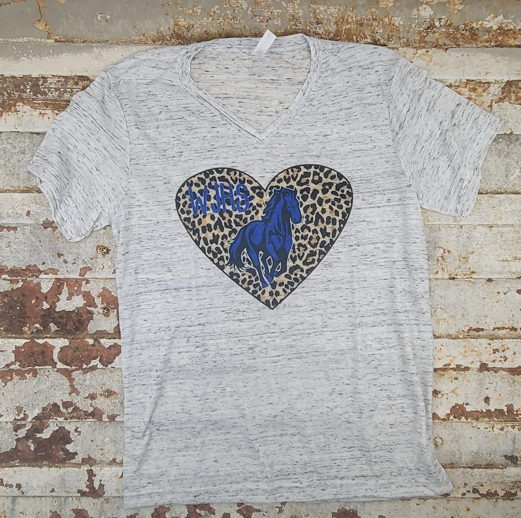 Woodland Colts Leopard heart