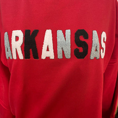 CHENILLE Arkansas crewneck sweatshirt