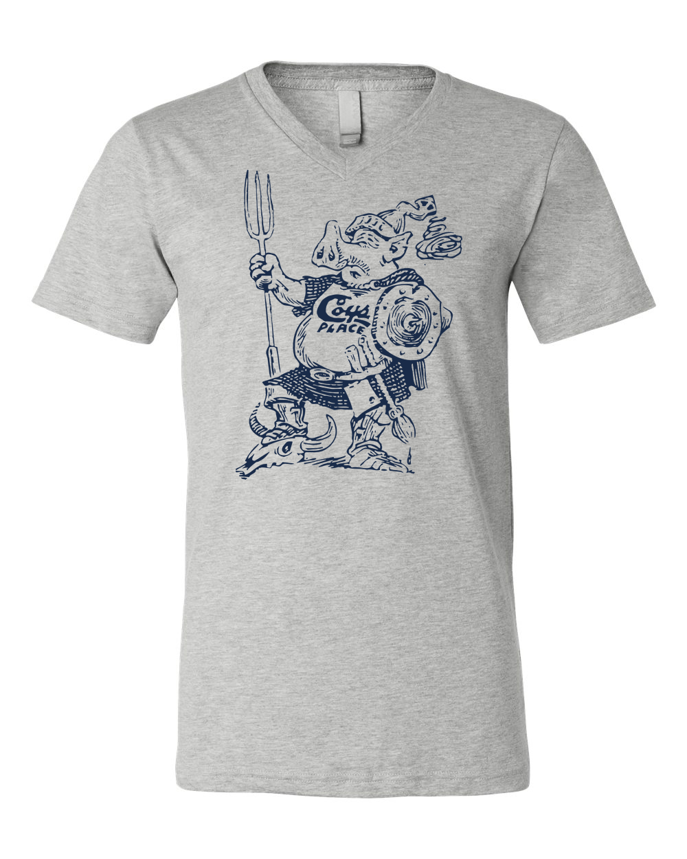 Coy's Place Throwback V-Neck T-shirt
