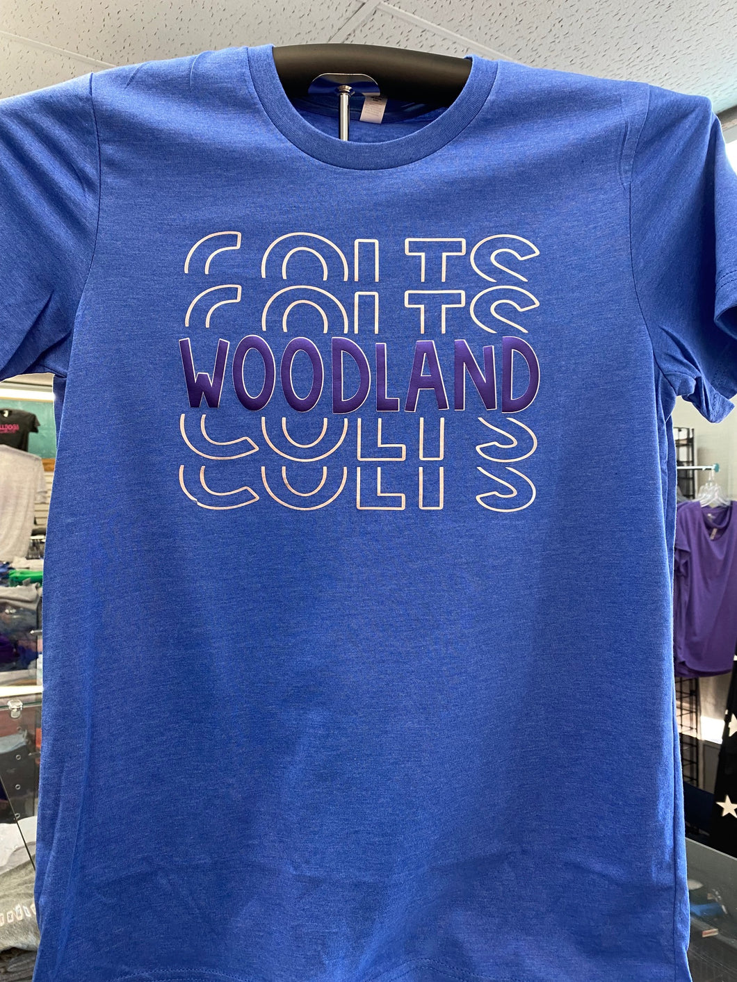 Woodland Colts Foil tee