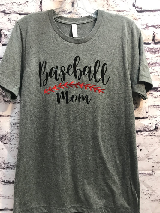 Baseball Mom Short Sleeve Tee