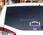 Fayetteville Bulldogs football sticker