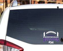 Load image into Gallery viewer, Fayetteville Bulldogs football sticker
