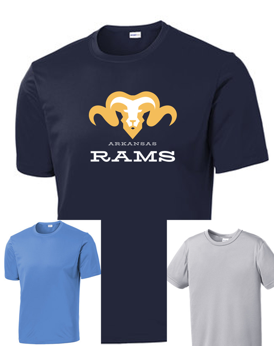 SPORT TEK SHORT SLEEVE DRI FIT TEE